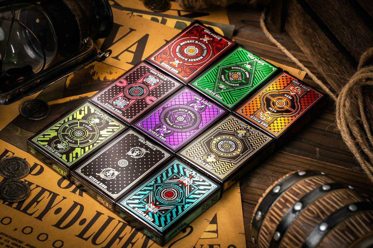 One Piece Playing Cards Limited Foiled Tuck Box 9 Deck Set - Image 2