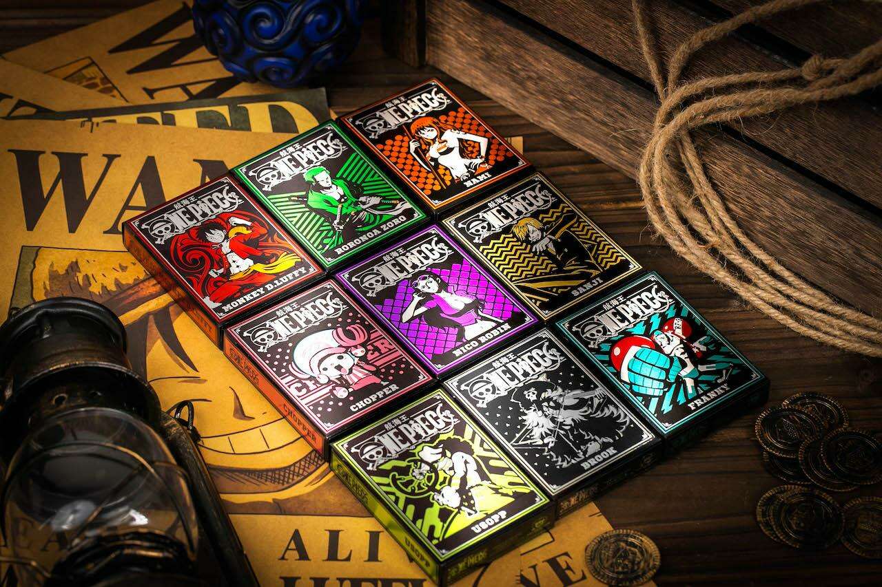 One Piece Playing Cards Limited Foiled Tuck Box 9 Deck Set - Image 4
