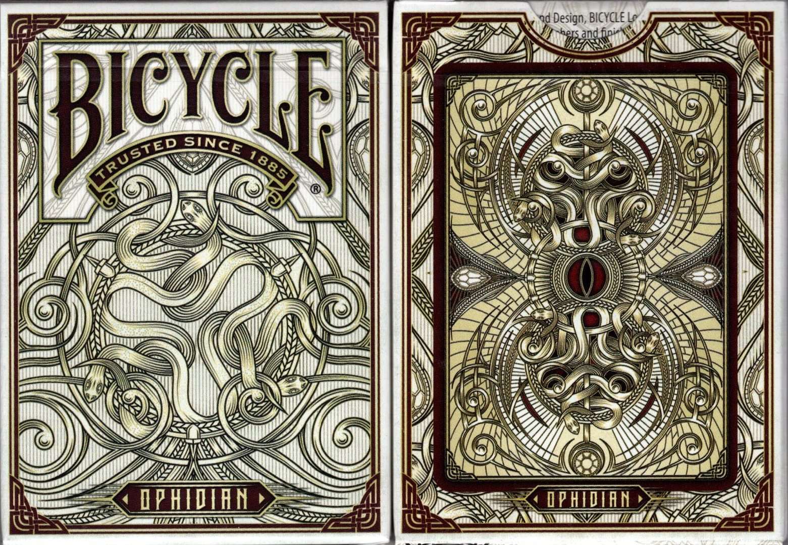 Ophidian Bicycle Playing Cards