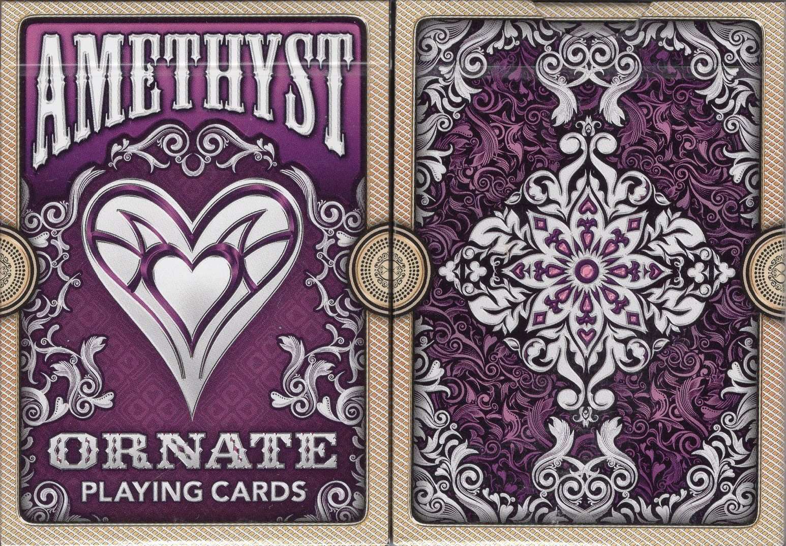 Ornate Original Playing Cards USPCC - Amethyst & Emerald - Image 2