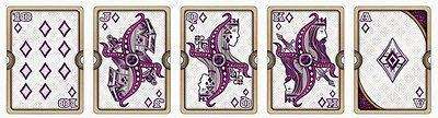 Ornate White Amethyst Playing Cards Deck USPCC - Image 2