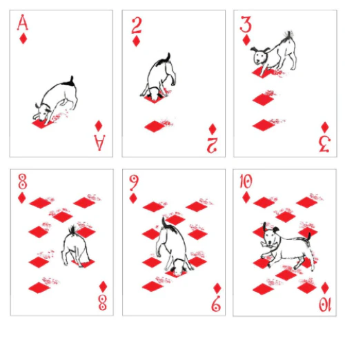 Pack of Dogs Playing Cards USPCC - Image 5
