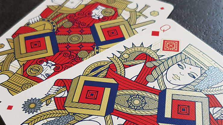 Pantheon Azure Playing Cards USPCC - Image 3