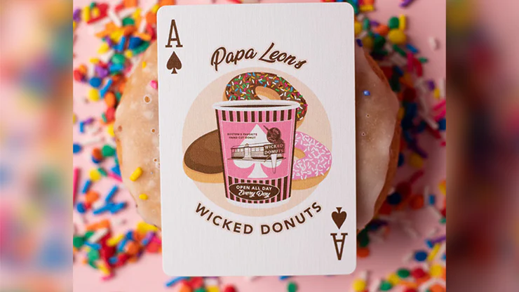 Papa Leon's Wicked Donuts Playing Cards LPCC - Image 7