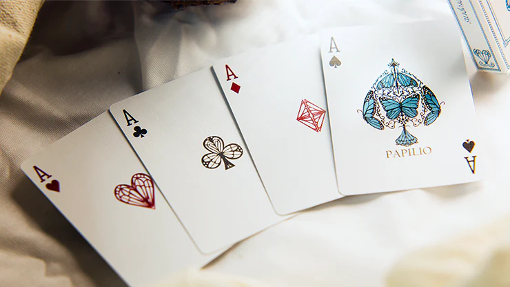 Papilio Ulysses v3 Playing Cards USPCC - Image 3