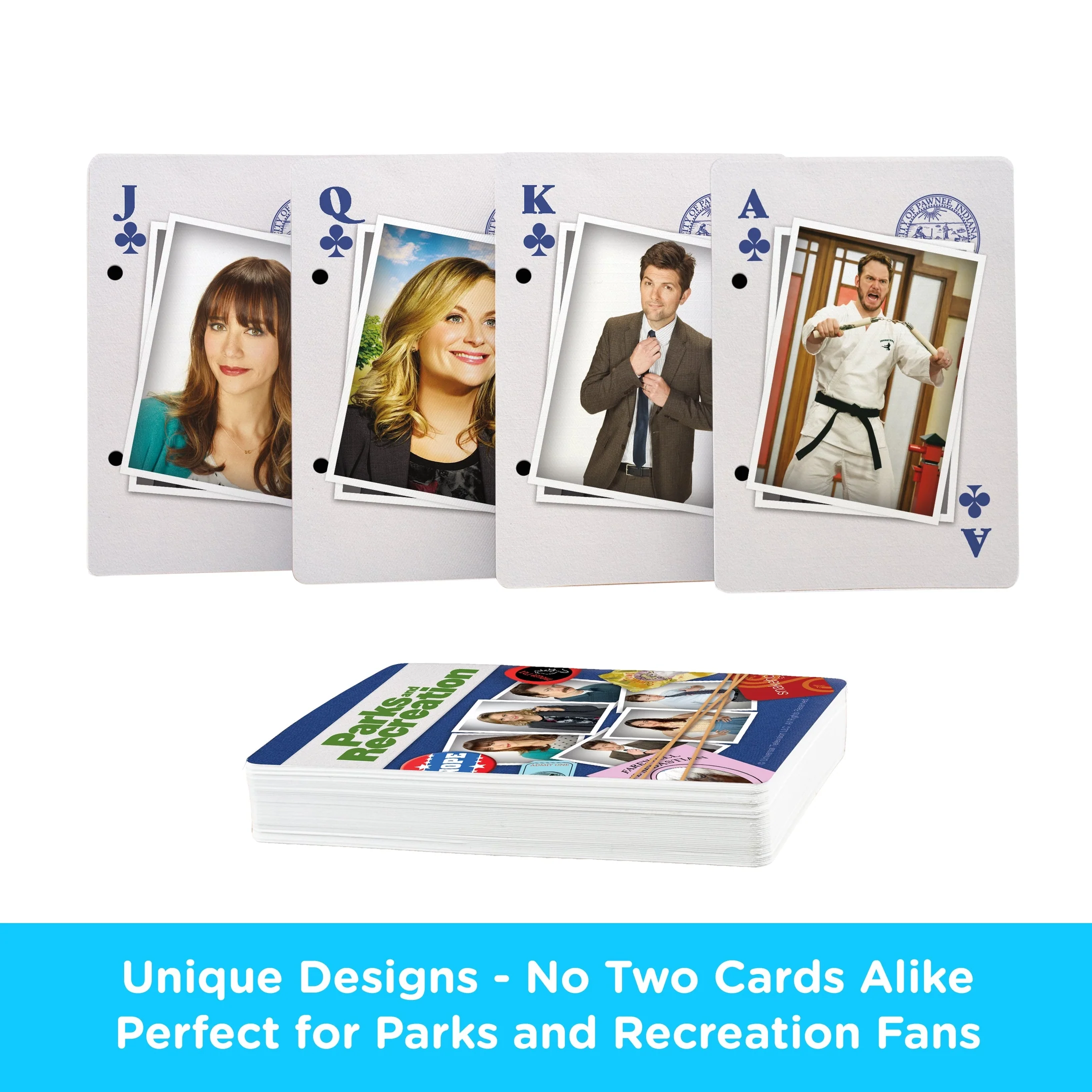 Parks and Recreation Playing Cards - Pawnee is First in Friendship by Aquarius - Image 3