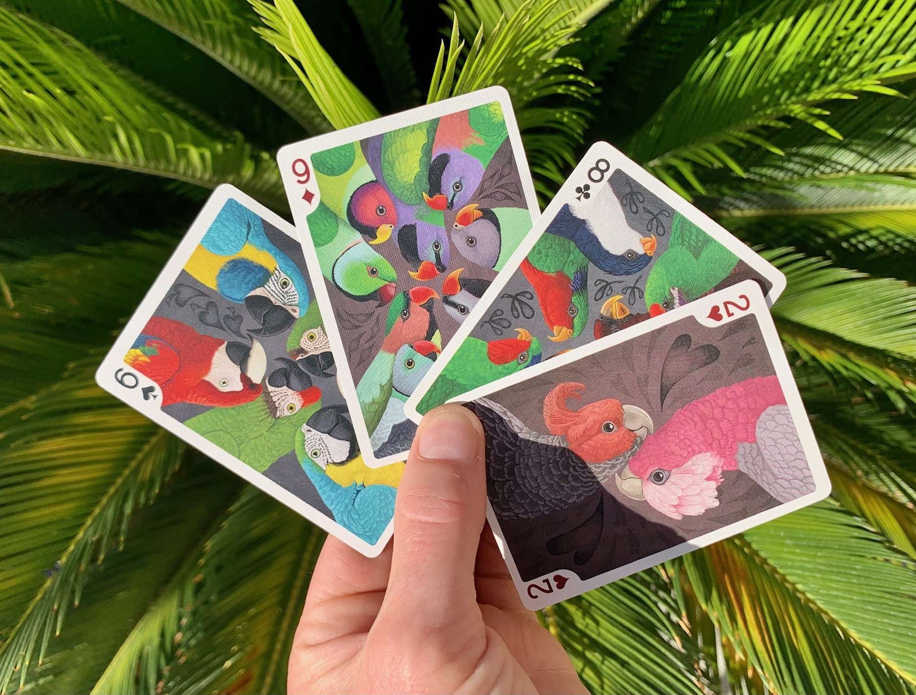 Parrot Gilded Bicycle Playing Cards - Image 7