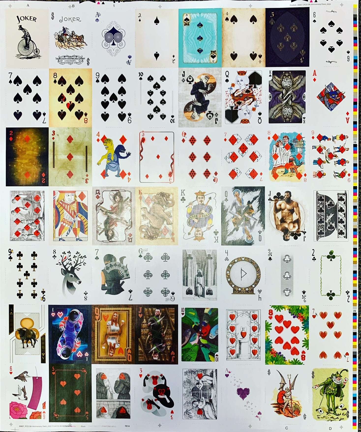 PCD 5th Anniversary Uncut Sheet - Image 2