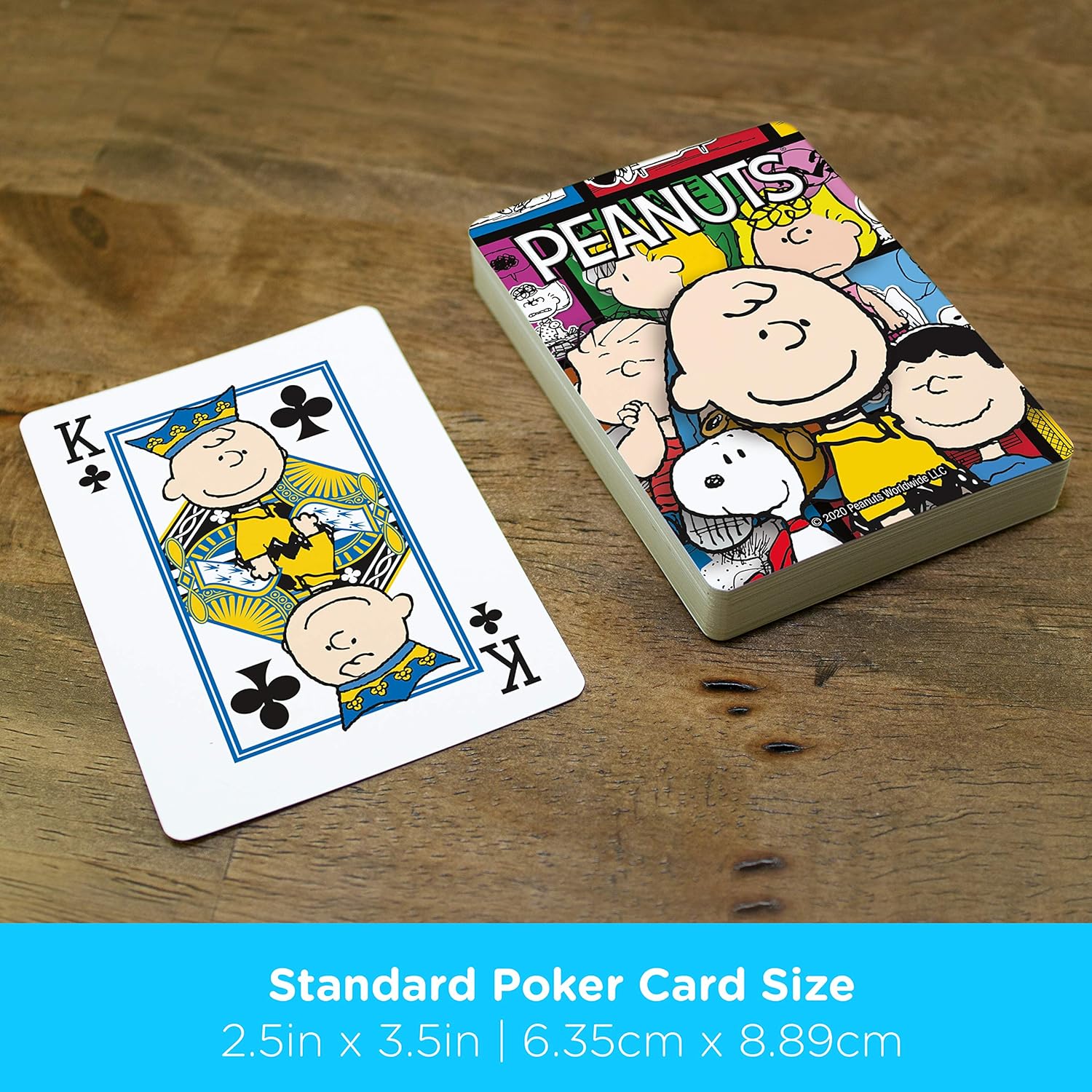 Peanuts Cast Playing Cards by Aquarius - Image 5
