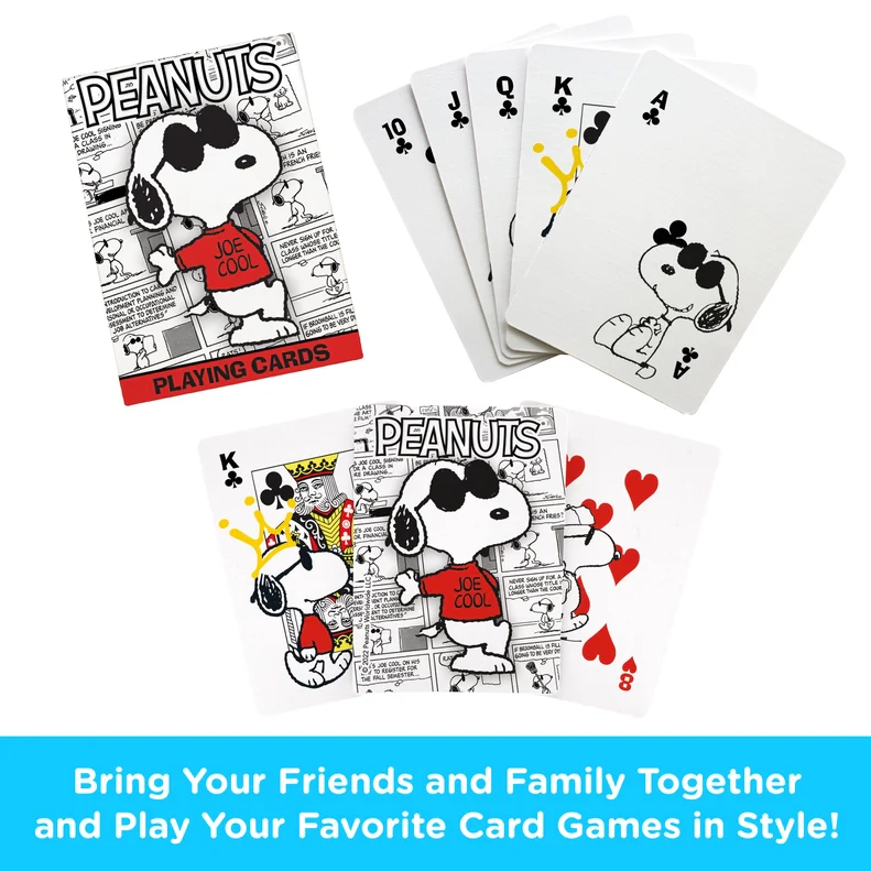 Peanuts Joe Cool Playing Cards by Aquarius - Image 5
