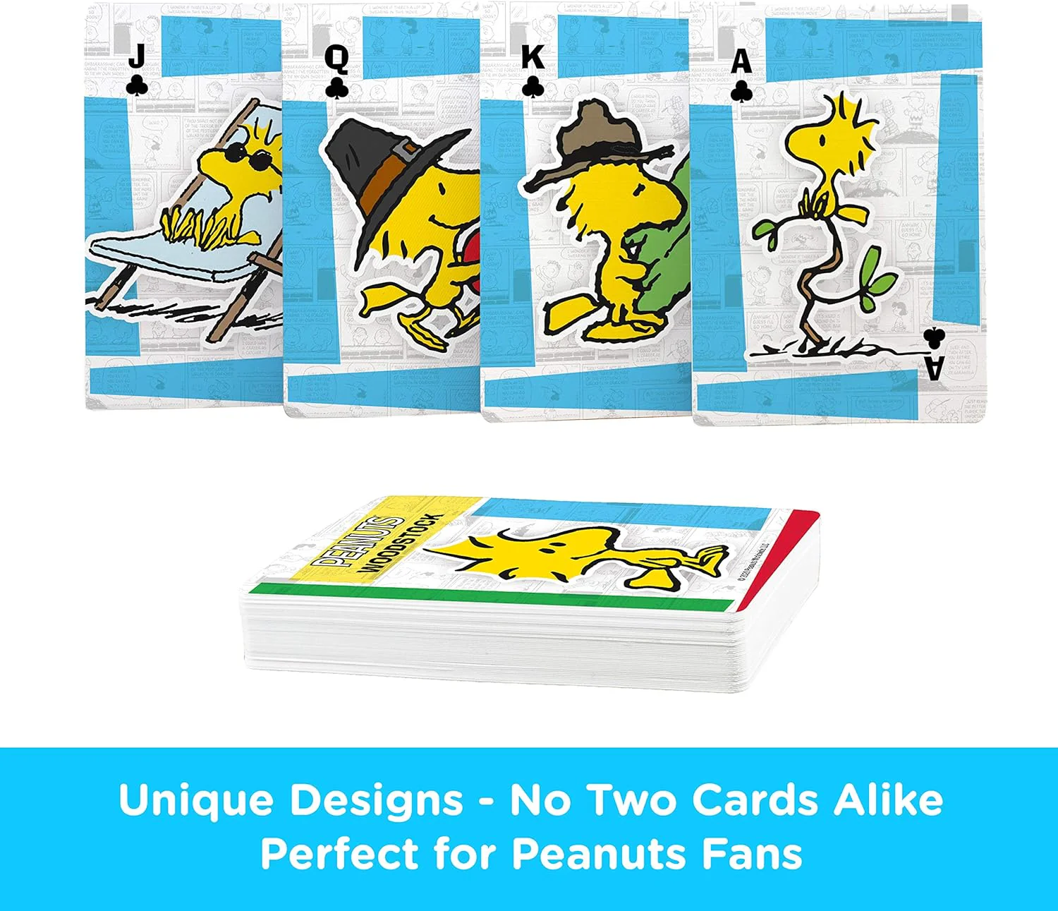 Peanuts Woodstock Playing Cards by Aquarius - Image 5