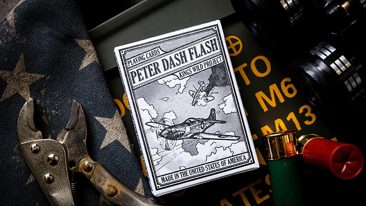 Peter Dash Flash - P51 Mustang Playing Cards USPCC - Image 7