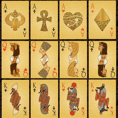 Pharaoh Limited Foil Case Playing Cards USPCC - Image 3