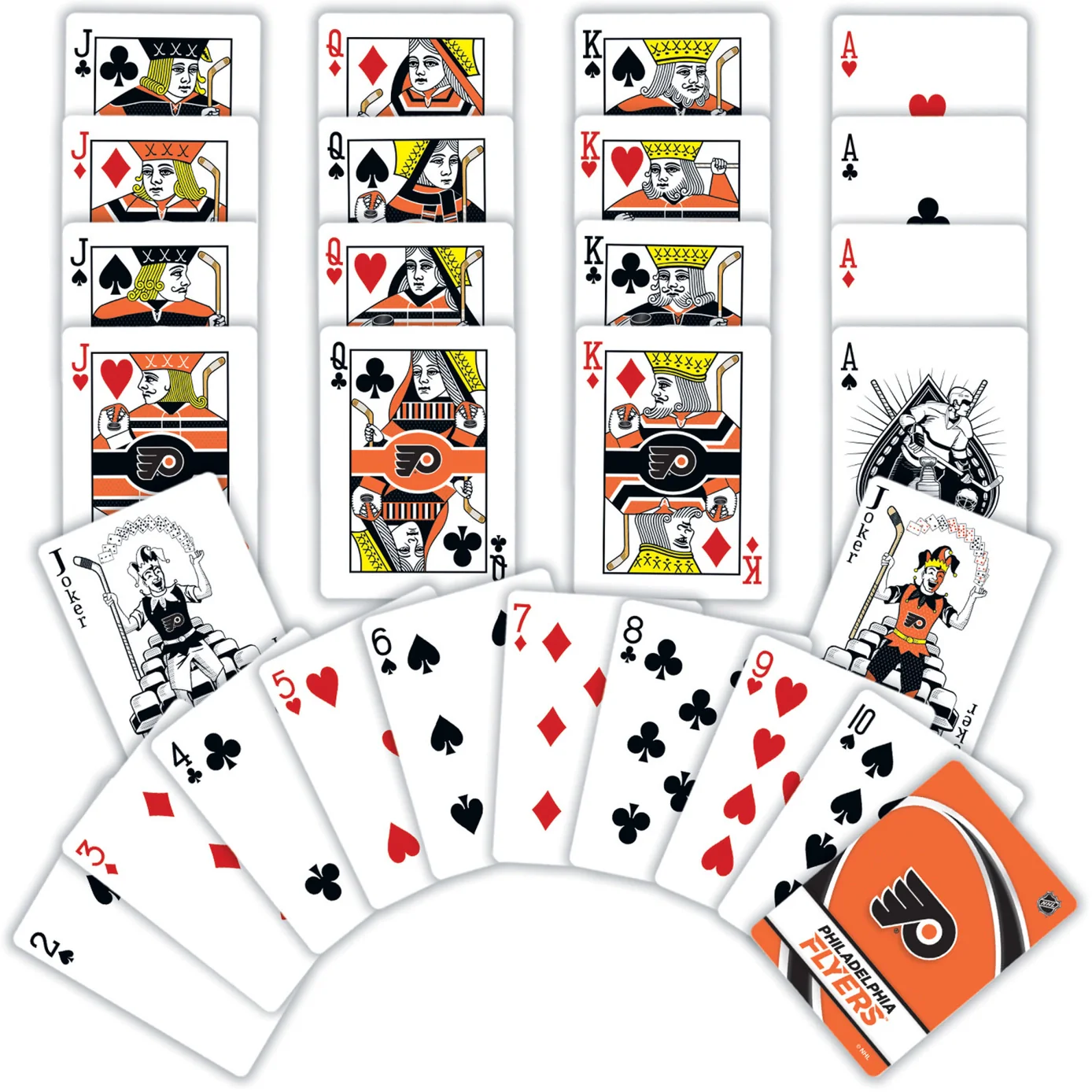 Philadelphia Flyers Playing Cards by Masterpieces - Image 2