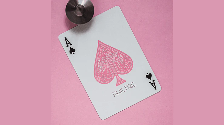 Philtre v4 Pink Marked Playing Cards USPCC - Image 3