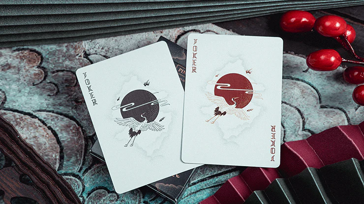 Pine Crane Playing Cards USPCC - Image 2