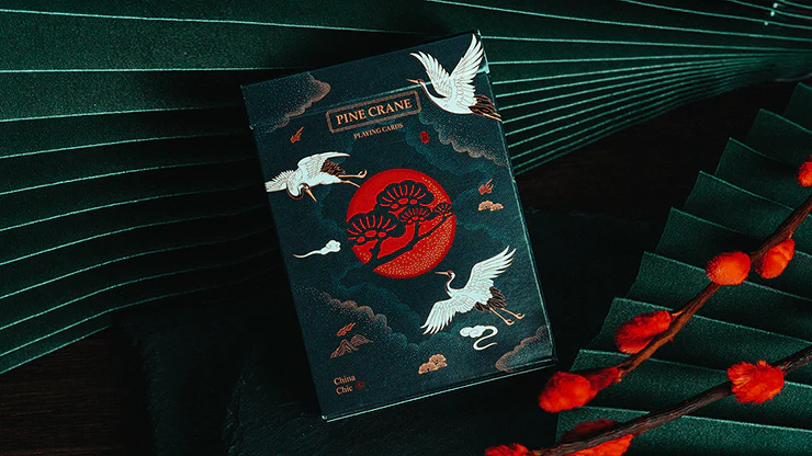 Pine Crane Playing Cards USPCC - Image 7