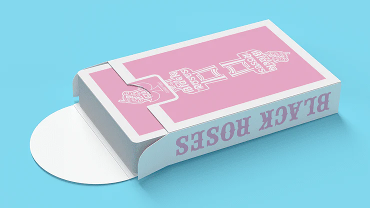 Pink BR Vintage Casino Playing Cards WJPC - Image 3