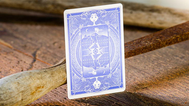 Pinocchio Sapphire Blue Playing Cards USPCC - Image 2