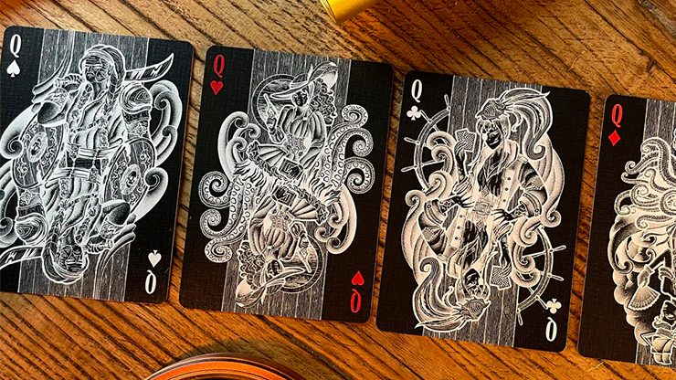 Pirate (Night) Playing Cards with Mechanical Box - Image 3