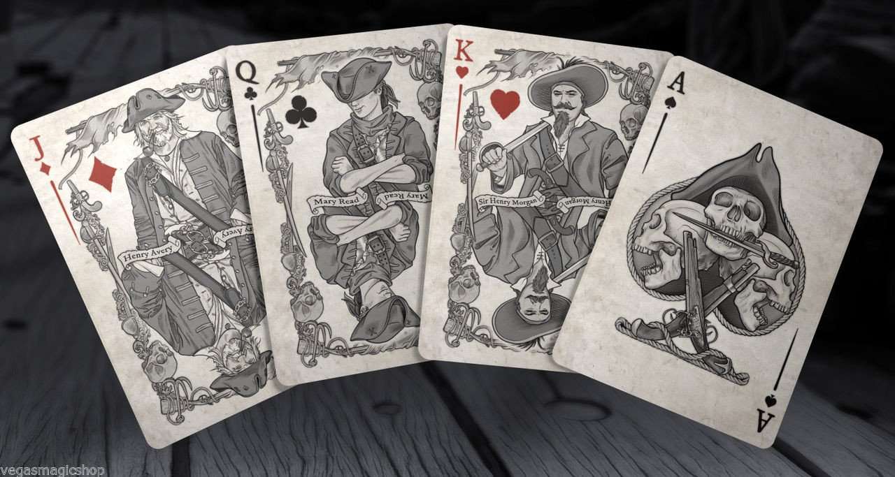 Pirate Seven Seas Playing Cards Deck USPCC - Image 2
