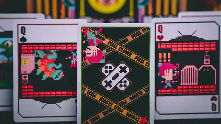 Pixel Clown Playing Cards - Image 3