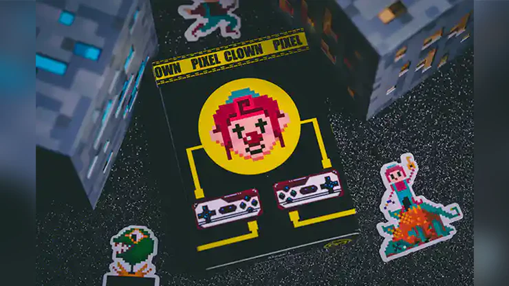 Pixel Clown Playing Cards - Image 6