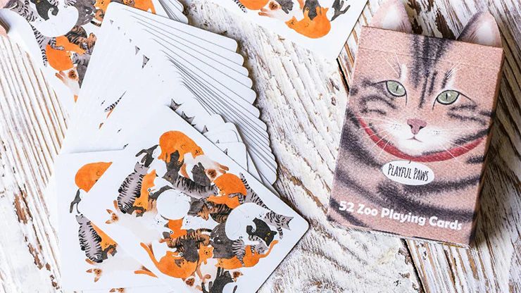 Playful Paws Cat Playing Cards WJPC - Image 5