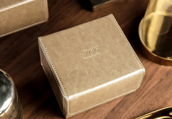 Playing Card Collection 6 Deck Box Gold