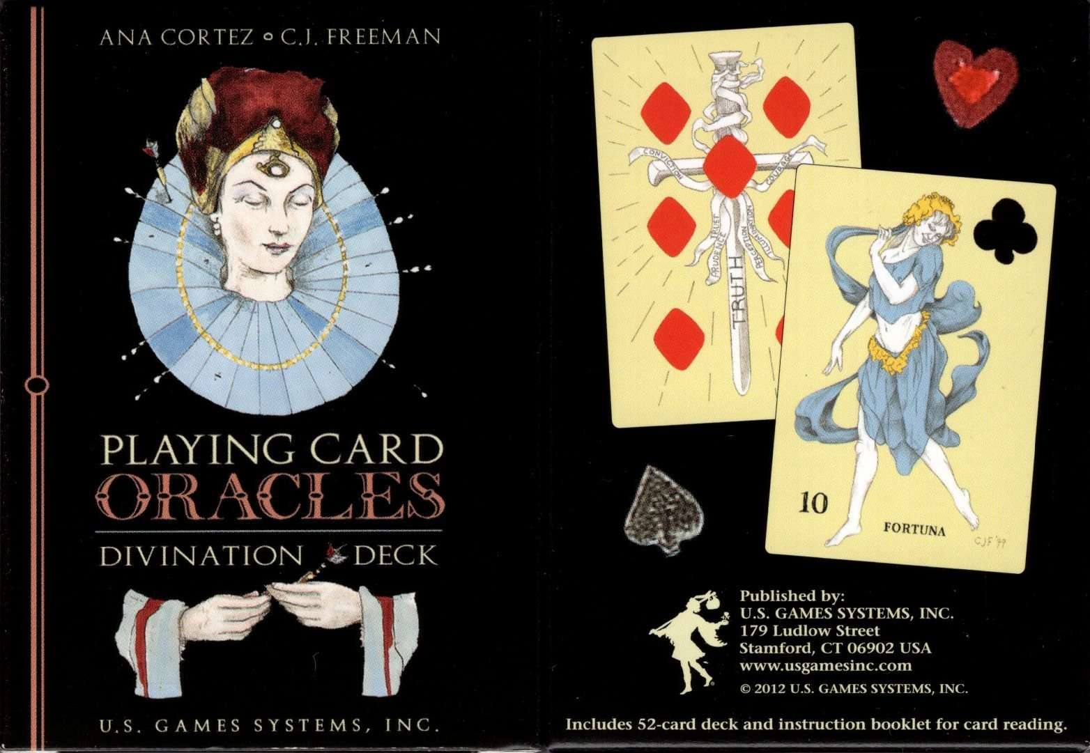 Playing Card Oracles Divination Deck USGS