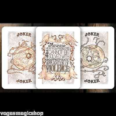Plugged Nickel Rusted Tin Bicycle Playing Cards Deck - Image 5