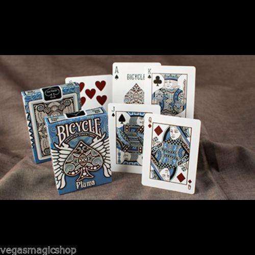 Pluma Blue Bicycle Playing Cards Deck - Image 3
