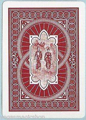Pneumatic #1 1894 Heritage Series Bicycle Playing Cards - Image 3