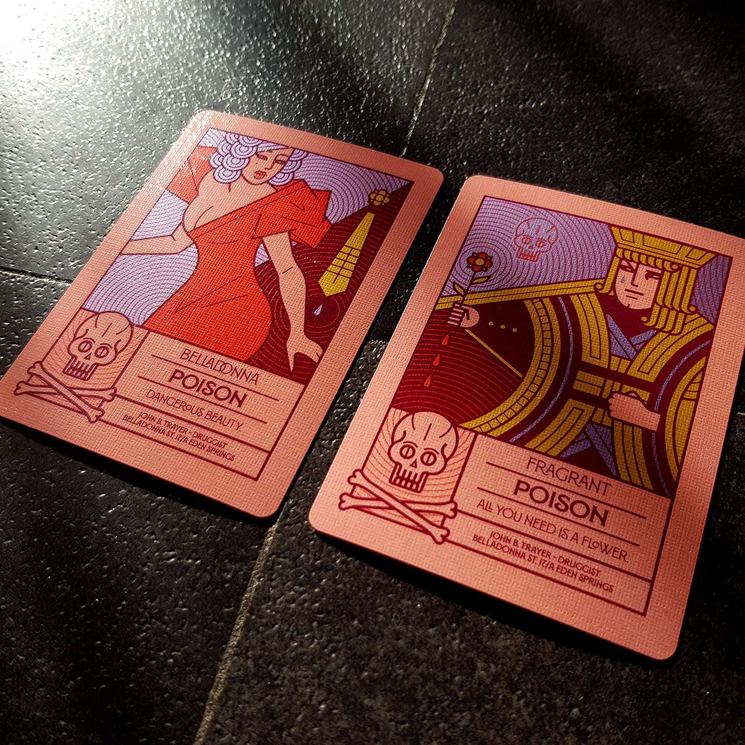 Poison Belladonna Playing Cards LPCC - Image 7
