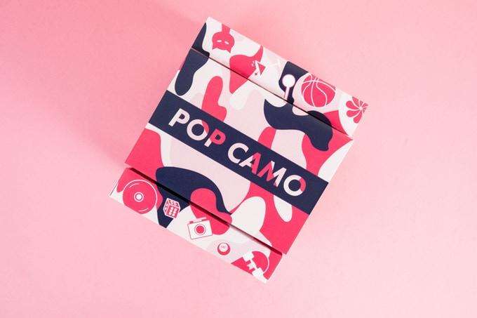 POP CAMO Pink Gilded Playing Cards USPCC - Image 6