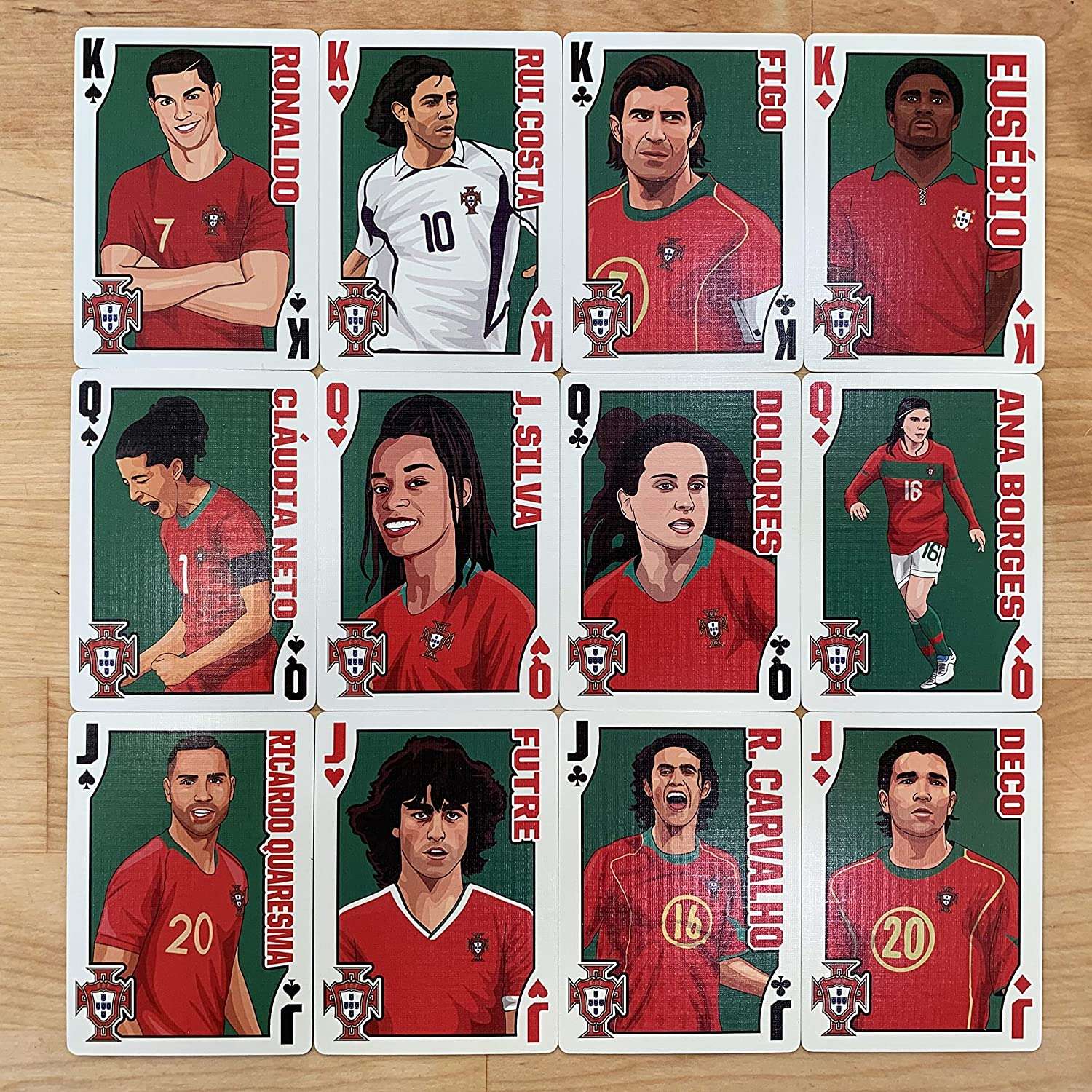 Portugal Soccer Playing Cards - Image 5