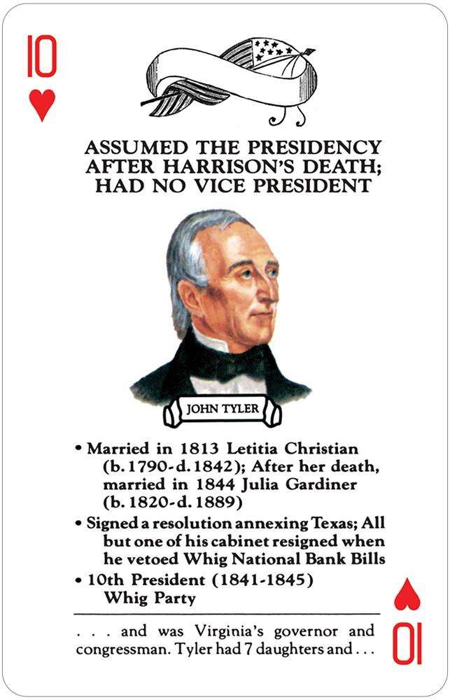 Presidents I Card Game USGS - Image 4
