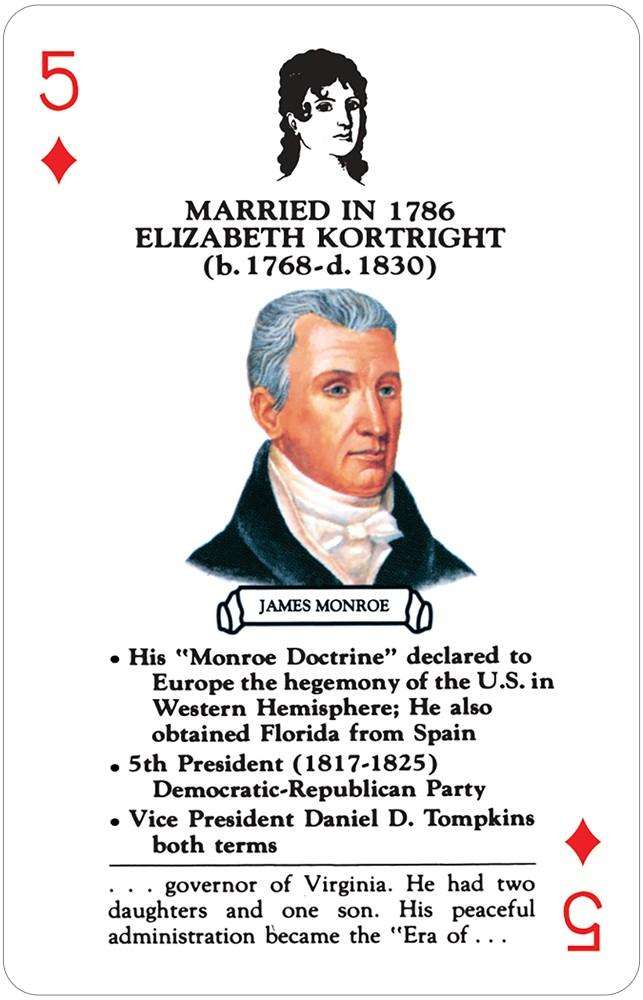 Presidents I Card Game USGS - Image 5