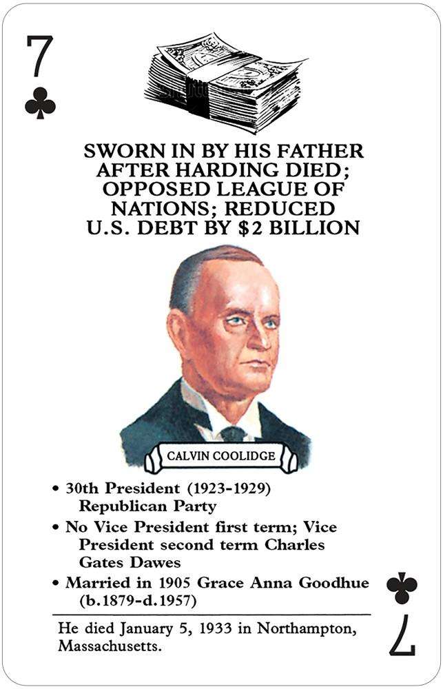 Presidents III Card Game USGS - Image 4