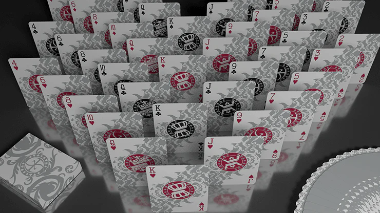 Pro XCM Ghost Foil Playing Cards USPCC - Image 3