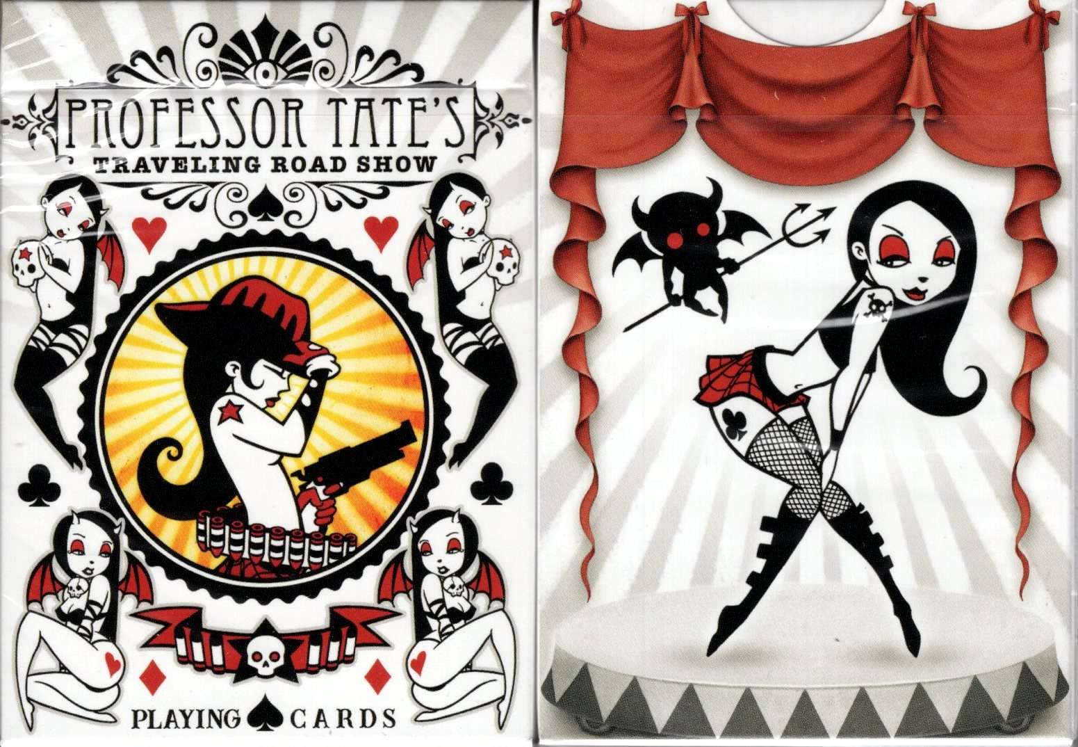 Professor Tate's Travelling Road Show Classic Playing Cards USPCC