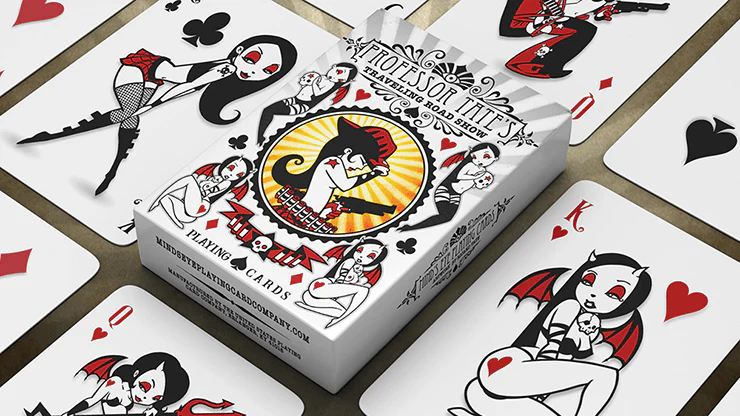 Professor Tate's Travelling Road Show Classic Playing Cards USPCC - Image 2