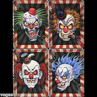 Psycho Clowns Bicycle Playing Cards Deck - Image 2