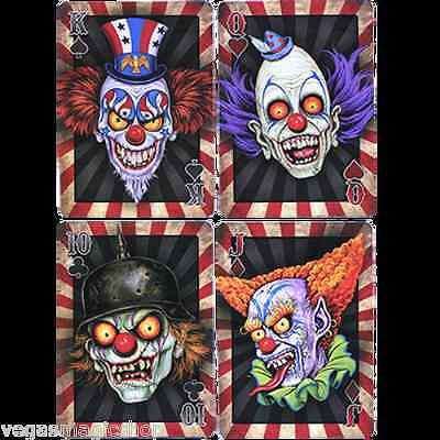 Psycho Clowns Bicycle Playing Cards Deck - Image 3