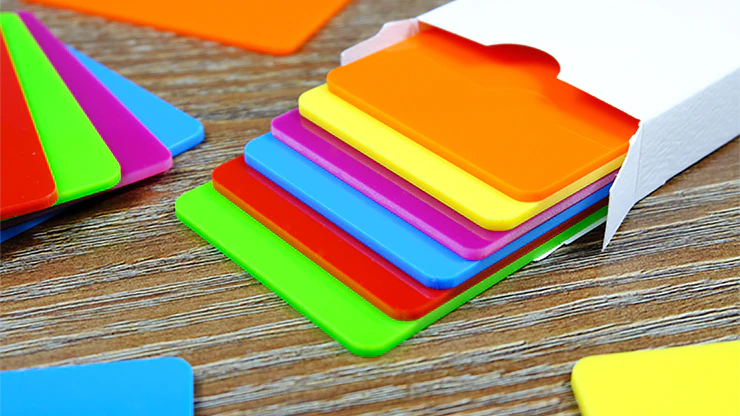 Pure Cardistry Training Playing Cards (7 Packets) - 7 Colors - Image 5