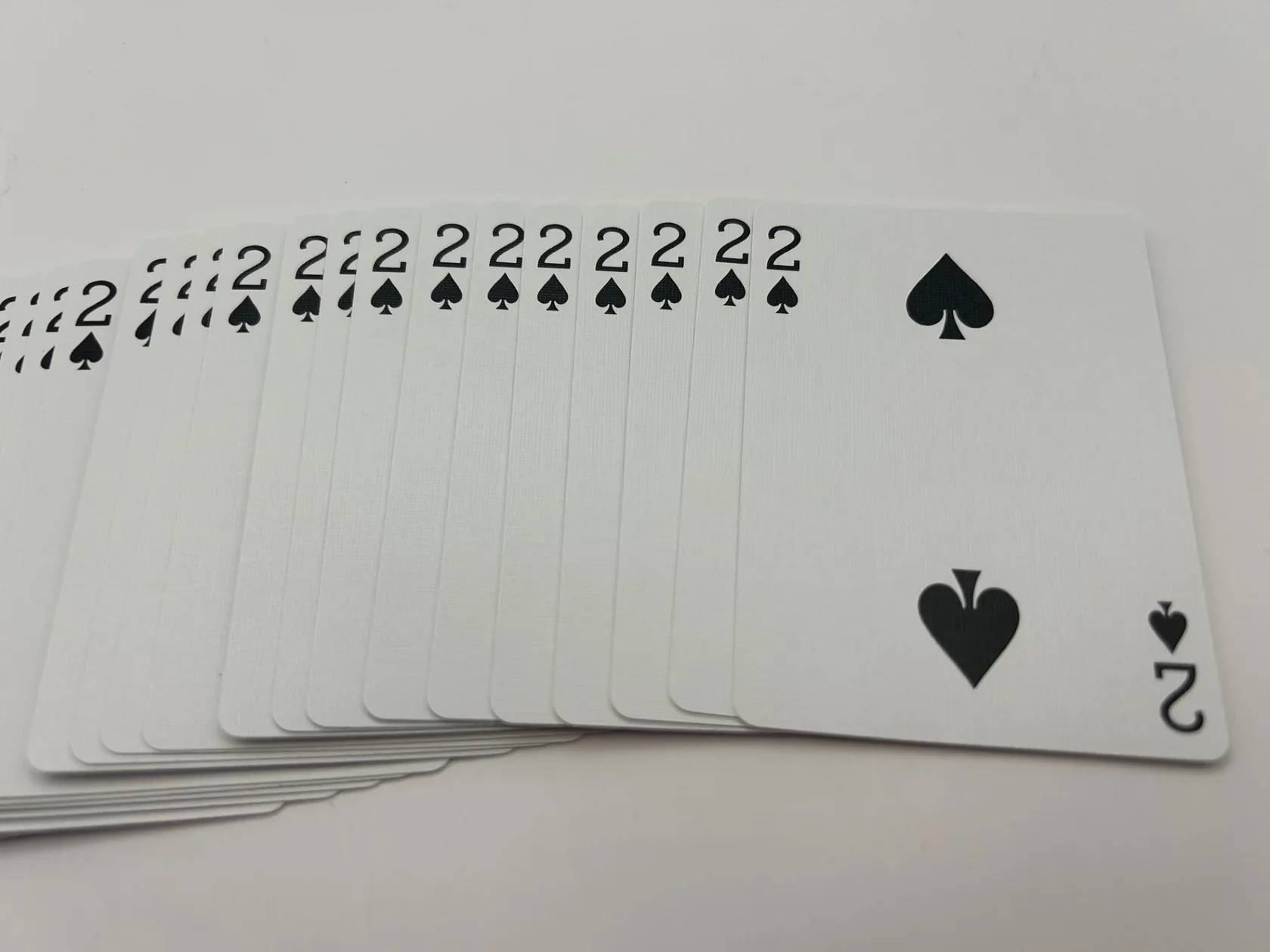Purple One-Way Forcing Deck - 2 of Spades - Image 2