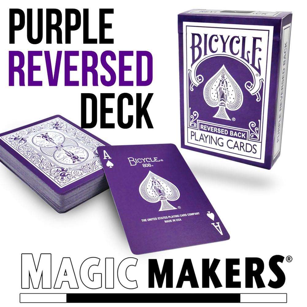 Purple Reversed Back Bicycle Playing Cards - Image 2