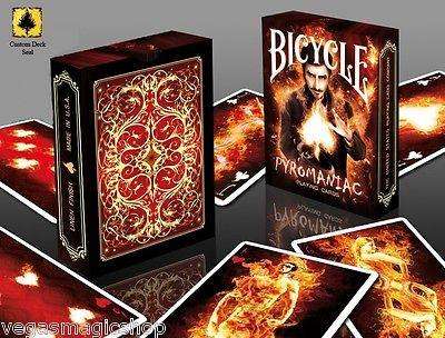 Pyromaniac Bicycle Playing Cards Deck