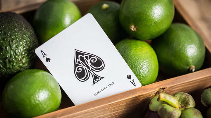 Quality Bee Lime Green Playing Cards USPCC - Image 5