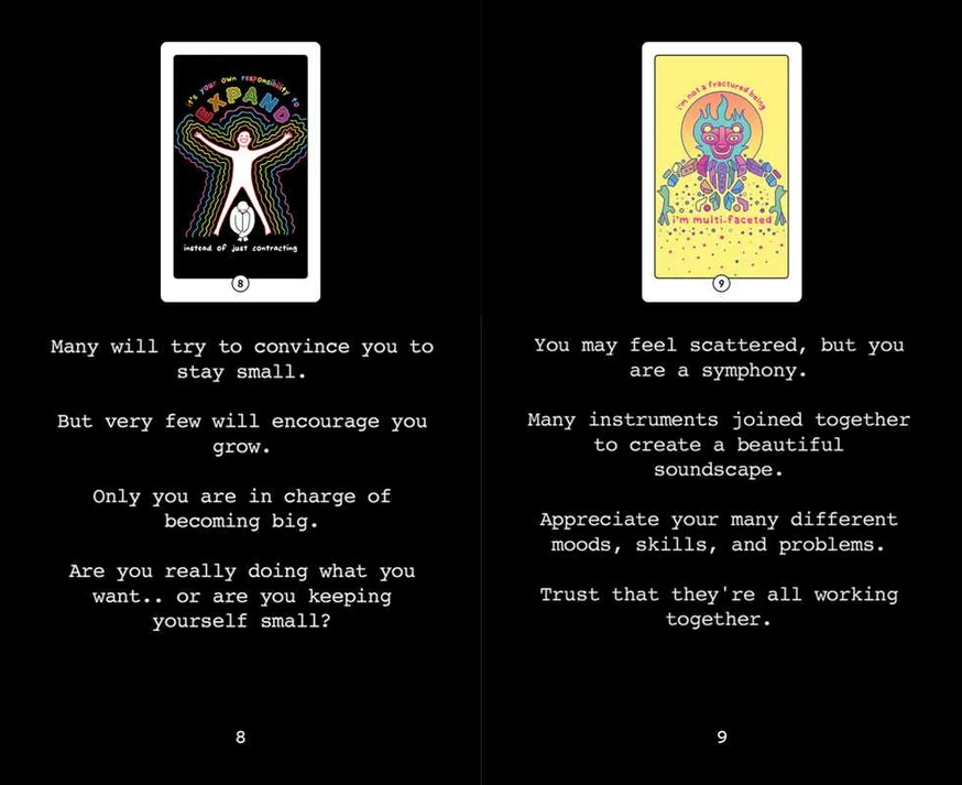 Rainbow Brainskull Oracle Deck by Ramin Nazer - Image 10